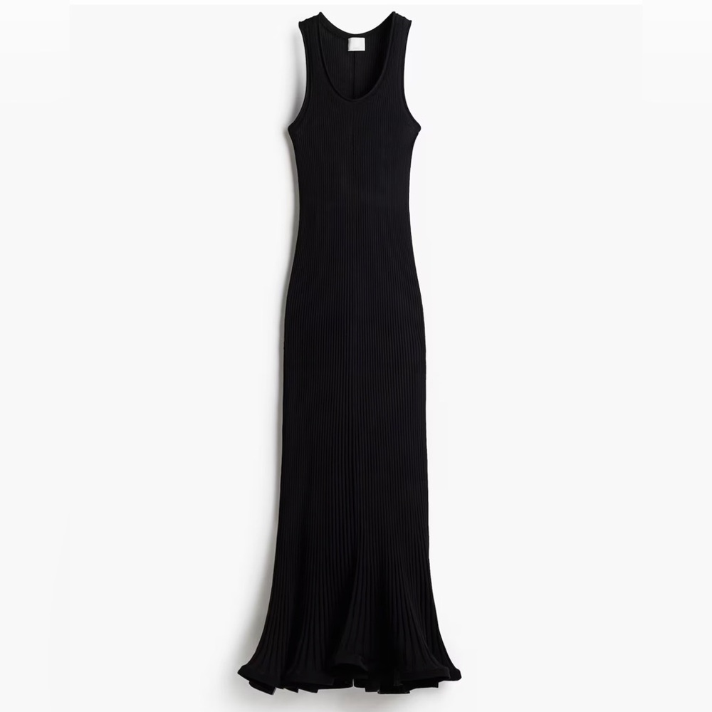 H&M Silk Blend Maxi Dress